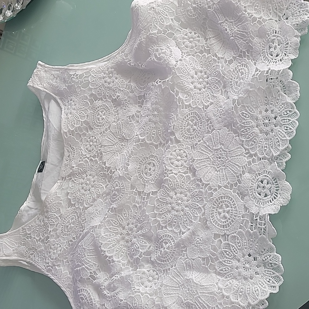 SHEIN CURVE. Lined lace dress tank. 3xl